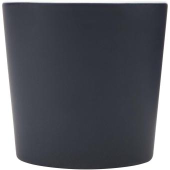 Cali 370 ml ceramic mug with matt finish Navy