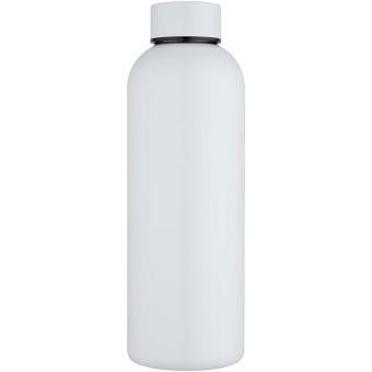 Spring 750 ml RCS-zertifizierte einwandige Sublimation Trinkflasche aus recyceltem Edelstahl Weiß