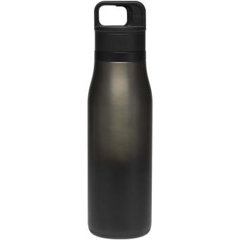 SMART 500 ml RCS recycled stainless steel double wall vacuum insulated tumbler Black