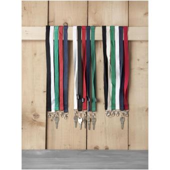 Tom recycled PET lanyard with breakaway closure Green