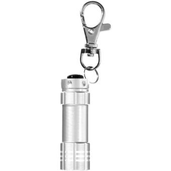 Astro LED keychain light Silver