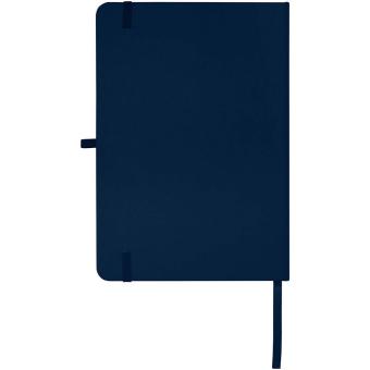 Teak A5 Hardcover Notizbuch, liniert, aus recyceltem Material Navy