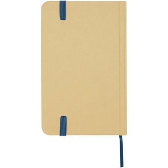 Reed A6 recycled hard cover notebook with plain pages Ocean