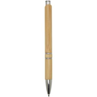 Wicker bamboo ballpoint pen (black ink) Nature