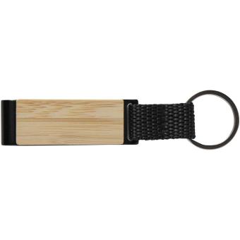 Minka RCS recycled aluminium ballpoint pen, keychain and RFID card holder gift set, nature Nature,black
