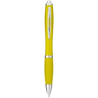 Nash ballpoint pen with coloured barrel and grip (black ink) 