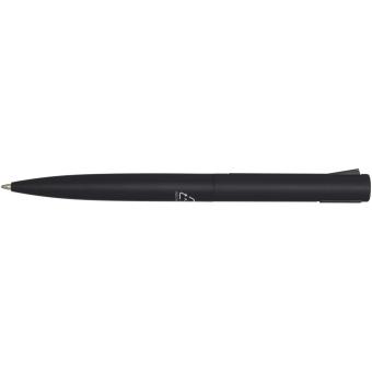 Clast A4 clipboard with magnetic closure and RCS recycled ballpoint pen (black ink) Black