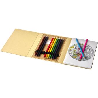 Pablo colouring set with drawing paper Nature