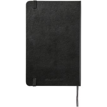 Moleskine Classic M hard cover notebook - ruled Black