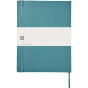 Moleskine Classic XL soft cover notebook - ruled Turqoise
