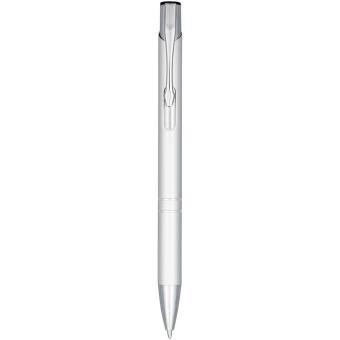 Moneta anodized aluminium click ballpoint pen (blue ink) 