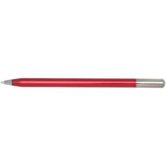 SMART recycled aluminium twist ballpoint pen (black ink) Red