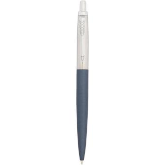 Parker Jotter XL matt mit Kugelschreiber mit Chromverzierung (blaue Mine) Blau