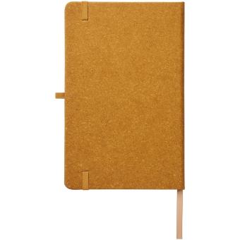 Atlana leather pieces notebook Brown
