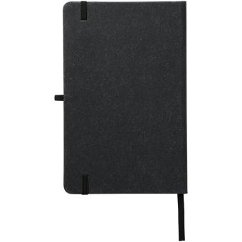Atlana leather pieces notebook Black