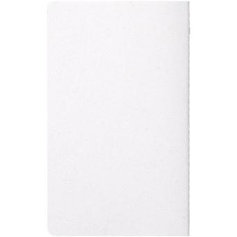 Fabia Notizbuch mit Cover aus Crush Papier Weiß