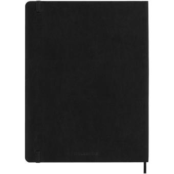 Moleskine soft cover 12 month weekly XL planner Black