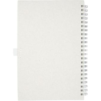 Dairy Dream A5 size reference recycled milk cartons spiral notebook White