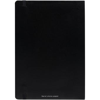 Karst® A5 softcover notebook - lined Black