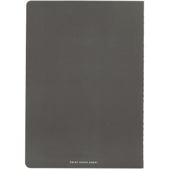 Karst® A5 Notizbuch, Doppelpack Steingrau