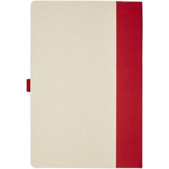 Dairy Dream A5 Notizbuch und Kugelschreiber-Set aus recyceltem Milchkarton Rot
