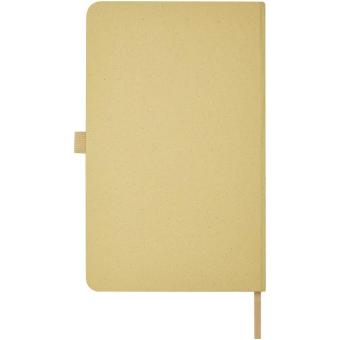 Fabianna crush paper hard cover notebook Olive