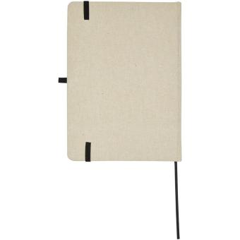 Tutico organic cotton hardcover notebook, nature Nature,black