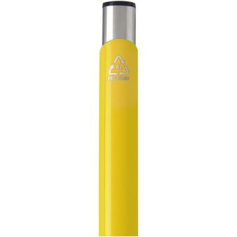 Moneta recycled aluminium ballpoint pen (black ink) Yellow