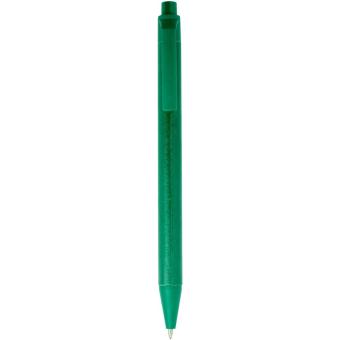 Chartik monochromatic recycled paper ballpoint pen with matte finish 