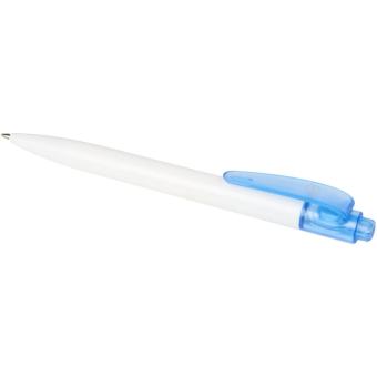 Thalaasa ocean-bound plastic ballpoint pen (black ink) Transparent blue