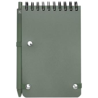 Thalaasa A6 hard cover ocean-bound notebook with ballpoint pen (black ink) Mint