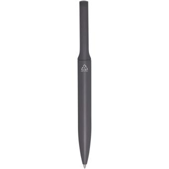 Blanca recycled aluminium ballpoint pen (black ink) Gray