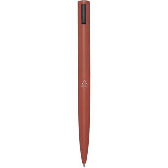 Juana recycled aluminium ballpoint pen (blue ink) Brick