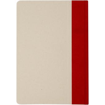 Liliana A5 sugar cane paper hard cover notebook Brick