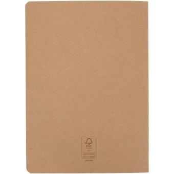 Slyk A5 Cahier Notizbuch, liniert Natur