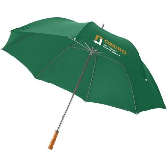 Karl 30" golf umbrella with wooden handle Green