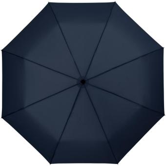 Wali 21" Automatik Kompaktregenschirm Navy