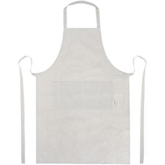 Pheebs 200 g/m² recycled cotton apron Heather smoke