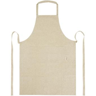 Pheebs 200 g/m² recycled cotton apron Nature