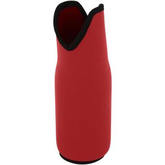 Noun recycled neoprene wine sleeve holder Red