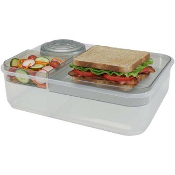 Cravee 1450 ml Lunchbox Hellgrau