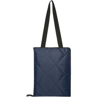 Clary GRS recycled polyester picnic blanket Navy