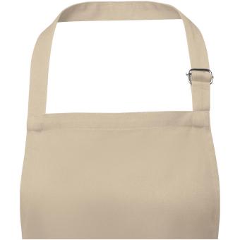Andrea 240 g/m² Schürze mit verstellbarem Nackenband Hafer