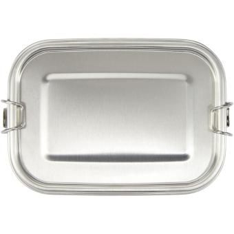 Titan Lunchbox aus recyceltem Edelstahl Silber