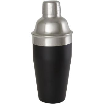 Gaudie recycled stainless steel cocktail shaker Black
