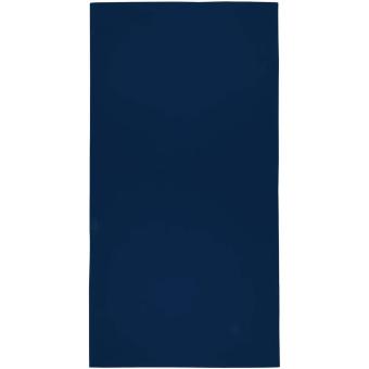 Lucas RPET sport towel 70x140 cm Navy