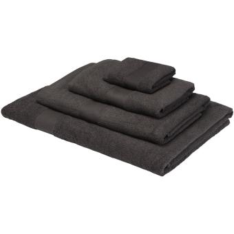 Charlotte 450 g/m² cotton towel 50x100 cm Anthracite