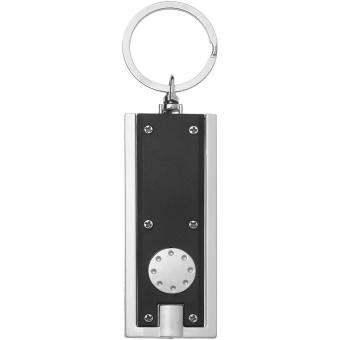 Castor LED keychain light Black/silver