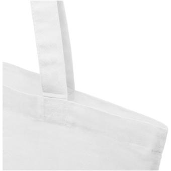 Carolina 100 g/m² cotton tote bag 7L White