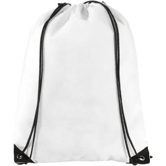Evergreen Premium Non Woven Turnbeutel 5L Weiß